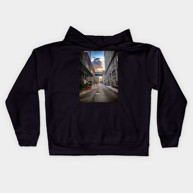 Dumbo, Brooklyn, New York City Kids Hoodie by eleonoraingrid